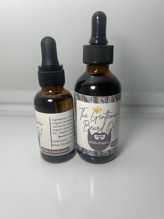 The Gentleman Beard Oil (Vanilla Cedarwood)
